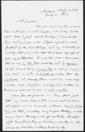 Stowe, Calvin Ellis. ALS to Eliot