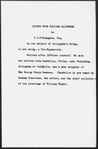 Allingham, William. ALS to D. J. O'Donaghue