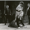 Mark Linn-Baker, Richard Dreyfuss, Frances Conroy (kneeling), Raul Julia and Bruce McGill in the stage production Othello