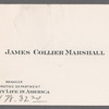 Marshall, James Collier