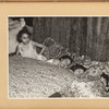 Roma children in bed