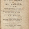 A narrative of the Lord's wonderful dealings...