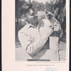 Clark Gable with his Siamese cat