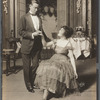 Frank Craven and unidentified actress in the stage production Seven Chances