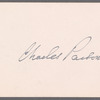 Parsons, Charles L