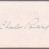 Parsons, Charles L