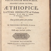 Historia de Abrahamo, et de Gomorro-Sodomitica eversione ex Alcorano, ejusque Surata XIVta & XVta Arabicè