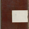Materia medica. Arabic, Inside back cover (with a collection note verso)