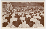 Interior view of Small's Paradise, with inset portrait of owner Ed Smalls