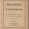 Le sacre du printemps