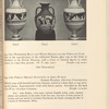 Pair of fine Minton pâte sur pâte porcelain vases (no. 642); Old Wedgewood blue and white replica of the Porland vase (no. 643), nos. 642-643