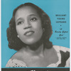 Camilla Williams, Brilliant Young Soprano