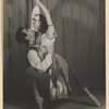 With Hugh Laing in Massine’s Ballet, Aleko