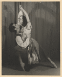 With Hugh Laing in Massine’s Ballet, Aleko