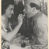 Corporal Earl Oxford Singing I Left My Heart at the Stage Door Canteen to Eileen (Corporal Philip Truex)