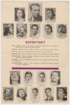 American Ballet flyer repertory list with dancers