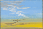 Oklahoma!, act I dream ballet set design