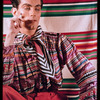 Hugh Laing in Seminole Indian shirt