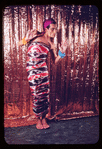 Hugh Laing in improvised costume