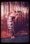 Hugh Laing in improvised costume