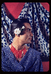 Hugh Laing in improvised costume