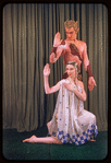 Alicia Markova and Milorad Miscovitch in "l'Apres Midi d'un Faune"