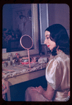 Alicia Markova in her dressing room at Metropolitan Opera House