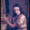 Alicia Markova in her dressing room