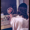 Alicia Markova in her dressing room