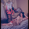 Alicia Markova in her dressing room