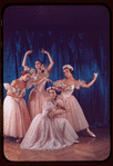 Alicia Markova (Taglioni), Mia Slavenska (Grisi), Nathalie Krassovska (Grahn), and Alexandra Danilova (Cerrito) in "Pas de Quatre"