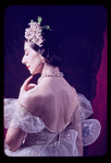 Alicia Markova in a Victorian pose