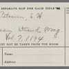 Pitcairn, Edith H