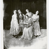 Publicity photograph of unidentified actresses in the stage production Chauve-Souris