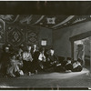 Publicity photograph of unidentified actors (Hussars) for the stage production Chauve-Souris