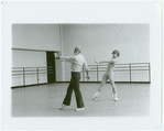 Jerome Robbins and Mikhail Baryshnikov rehearsing Other Dances