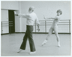 Jerome Robbins and Mikhail Baryshnikov rehearsing Other Dances