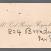 Reynolds, Paul Revere