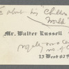 Russell, Walter