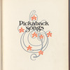 Pickaback songs