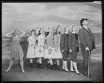 Act II, Scene Four: Louise (Bambi Linn) mocks Enoch Snow (Eric Mattson) and the children.