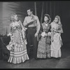 Jean Casto as Mrs. Mullin, John Raitt as Billy Bigelow, Iva Withers as Julie Jordan, and Jean Darling as Carrie Pipperidge
