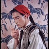Anton Dolin in Greek Fustinella costume belonging to Carl Van Vechten