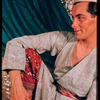 Hugh Laing as a Hindu maharajah