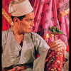 Hugh Laing as a Hindu maharajah