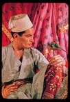 Hugh Laing as a Hindu maharajah