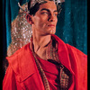 Hugh Laing as a Roman emperor