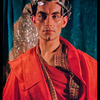 Hugh Laing as a Roman emperor