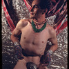 Hugh Laing in improvised costume