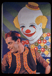 Hugh Laing in improvised costume